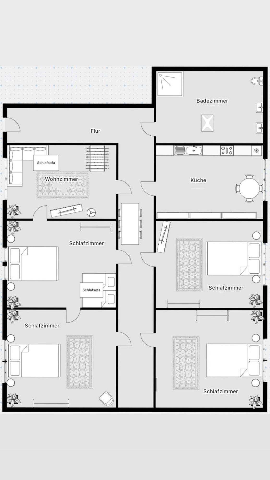 150Qm Loft, Tischtennis, Dart, Tischkicker Hamborg Eksteriør billede